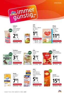 Titelbild des Prospekts von dm drogerie markt