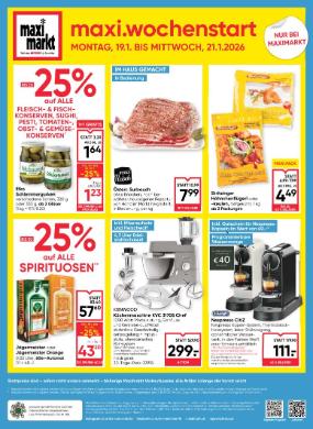 Titelbild des Prospekts von Maximarkt Linz / Haid