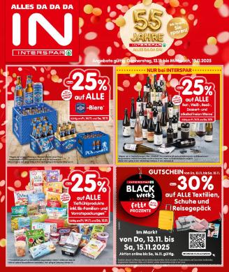 Titelbild des Prospekts von INTERSPAR STMK