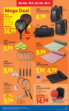 Titelbild des Prospekts von Lidl