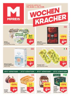 Titelbild des Prospekts von MPREIS VBG