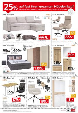 Titelbild des Prospekts von XXXLutz