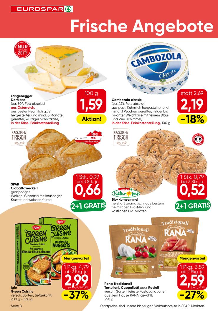 Prospekt von EUROSPAR