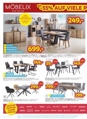 Titelbild des Prospekts von Möbelix