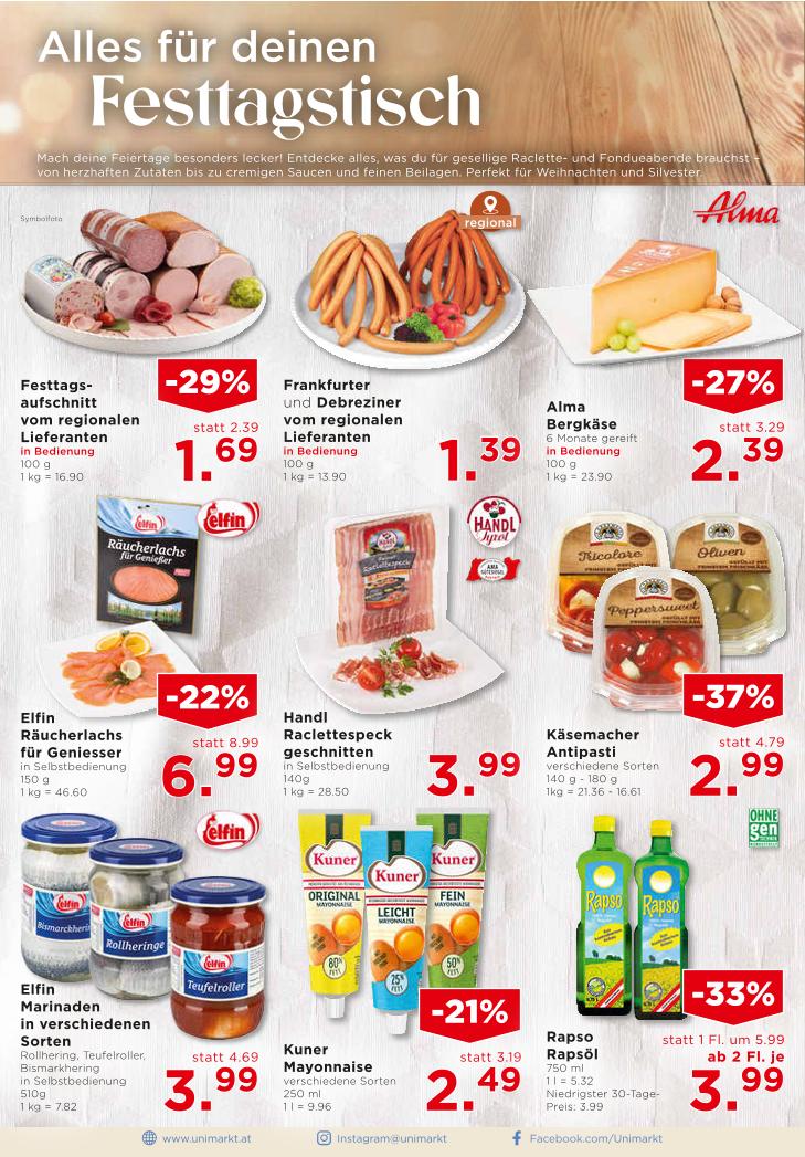 Prospekt von Unimarkt