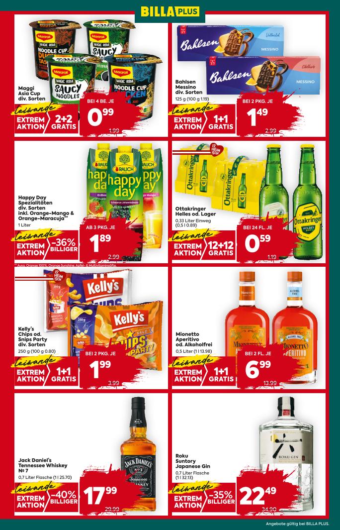 Prospekt von BILLA PLUS