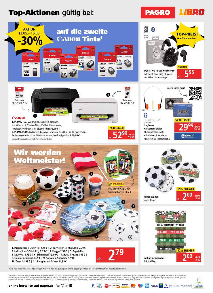 Prospekt von PAGRO & LIBRO