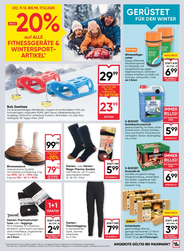 Prospekt von Maximarkt