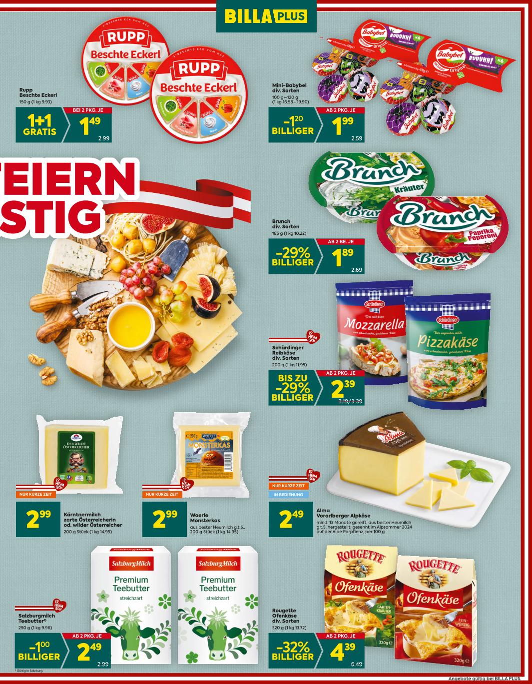 Prospekt von BILLA PLUS