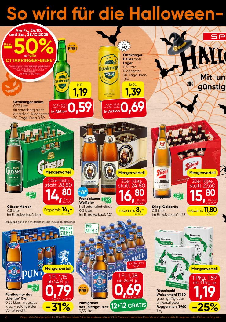 Prospekt von SPAR
