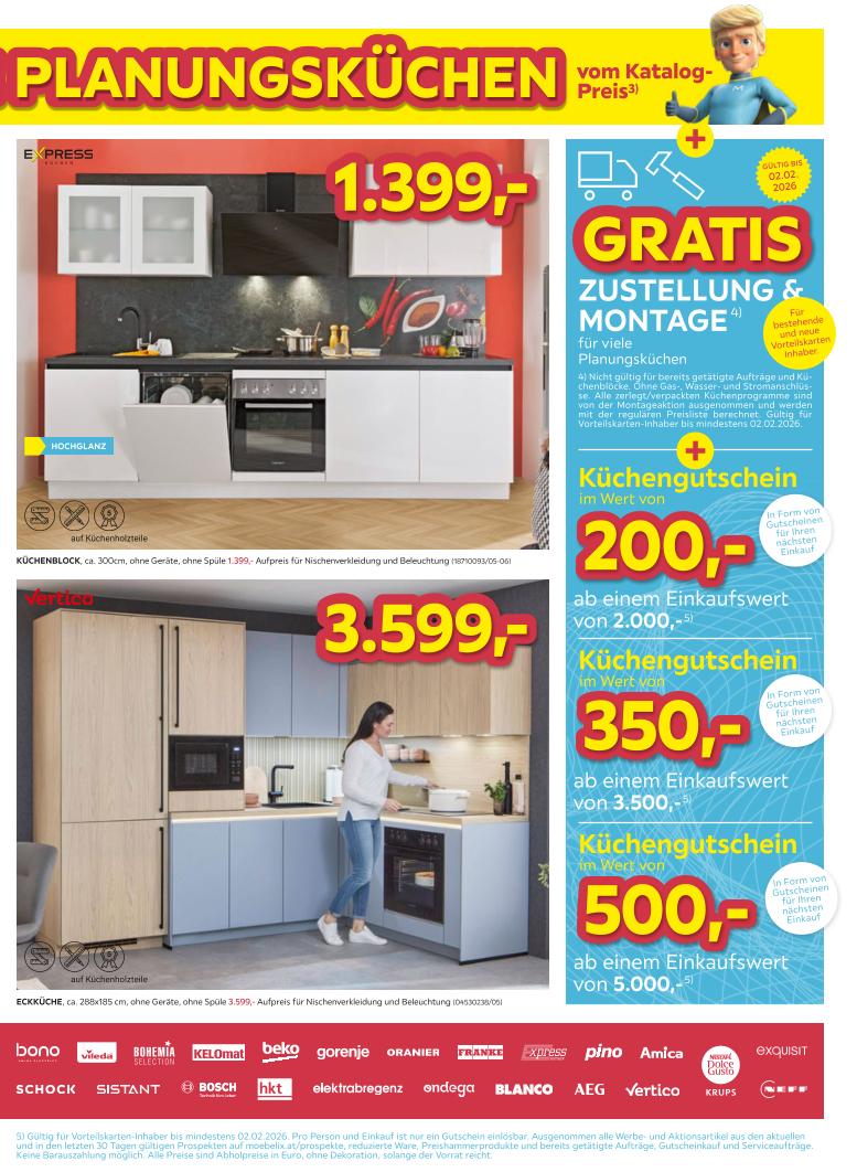 Prospekt von Möbelix