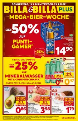 Titelbild des Prospekts von BILLA Kärnten