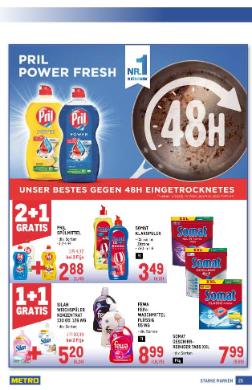 Titelbild des Prospekts von METRO STARKE MARKEN