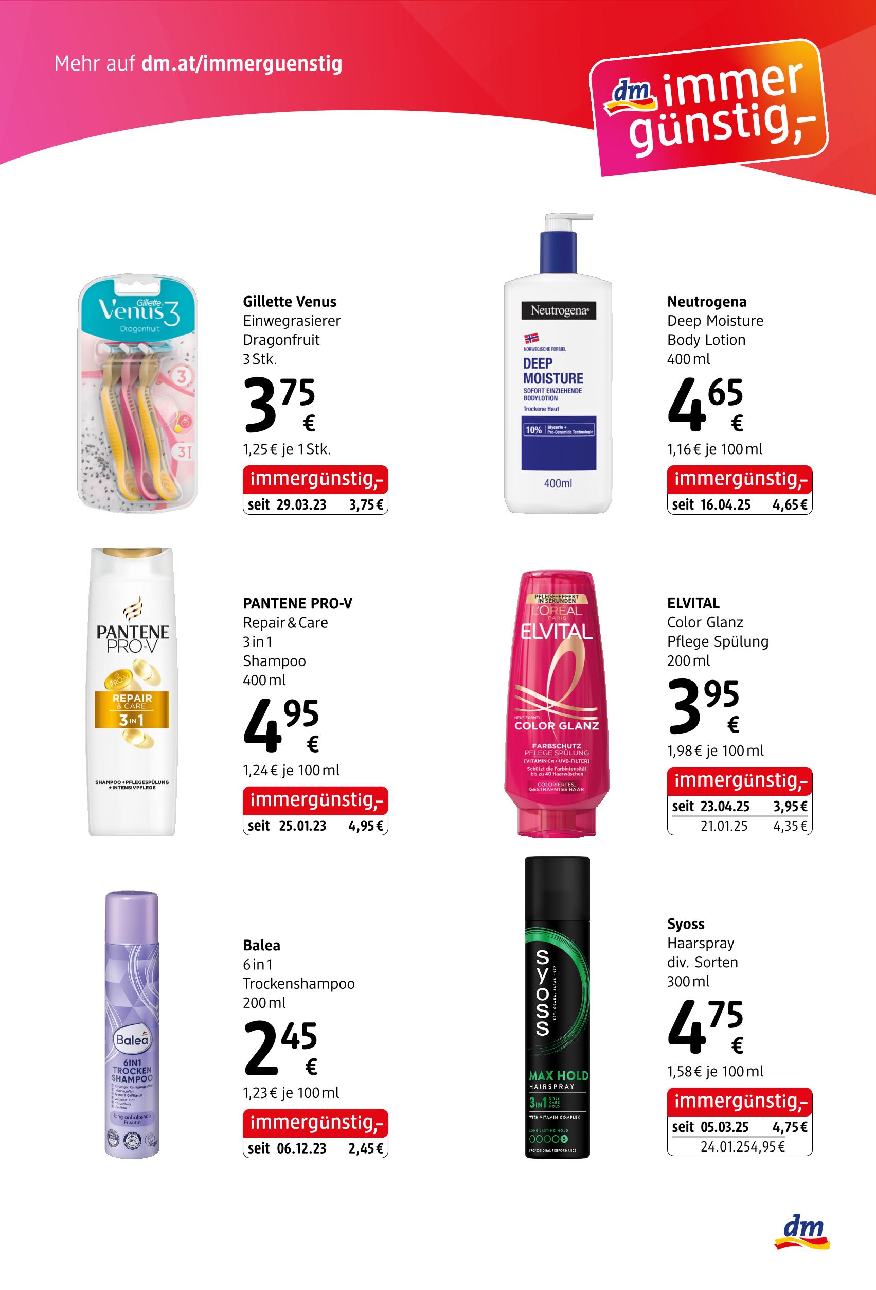 Prospekt von dm drogerie markt