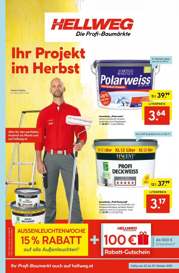 Prospekt von HELLWEG