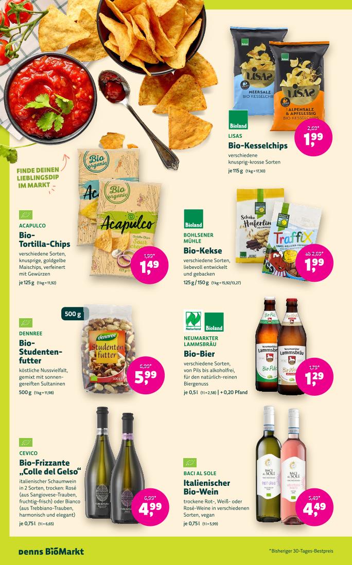 Prospekt von Denns BioMarkt