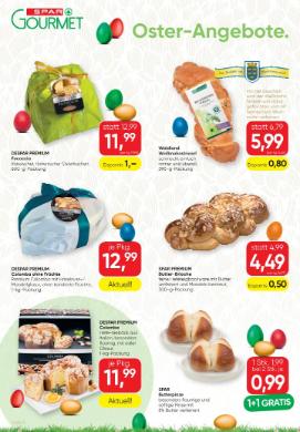 Titelbild des Prospekts von SPAR Gourmet