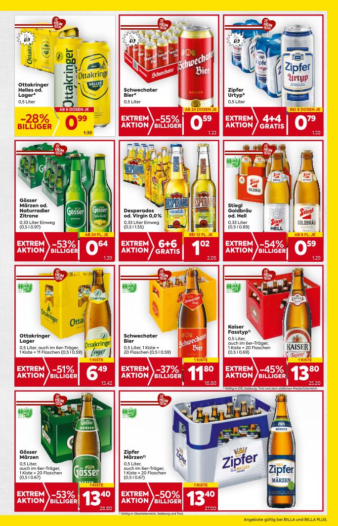Prospekt von BILLA