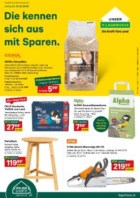 Titelbild des Prospekts von Lagerhaus