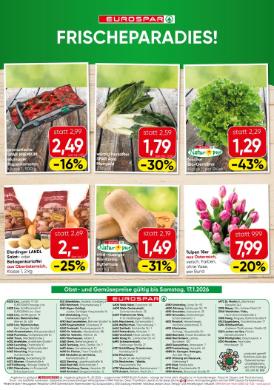 Titelbild des Prospekts von EUROSPAR OÖ