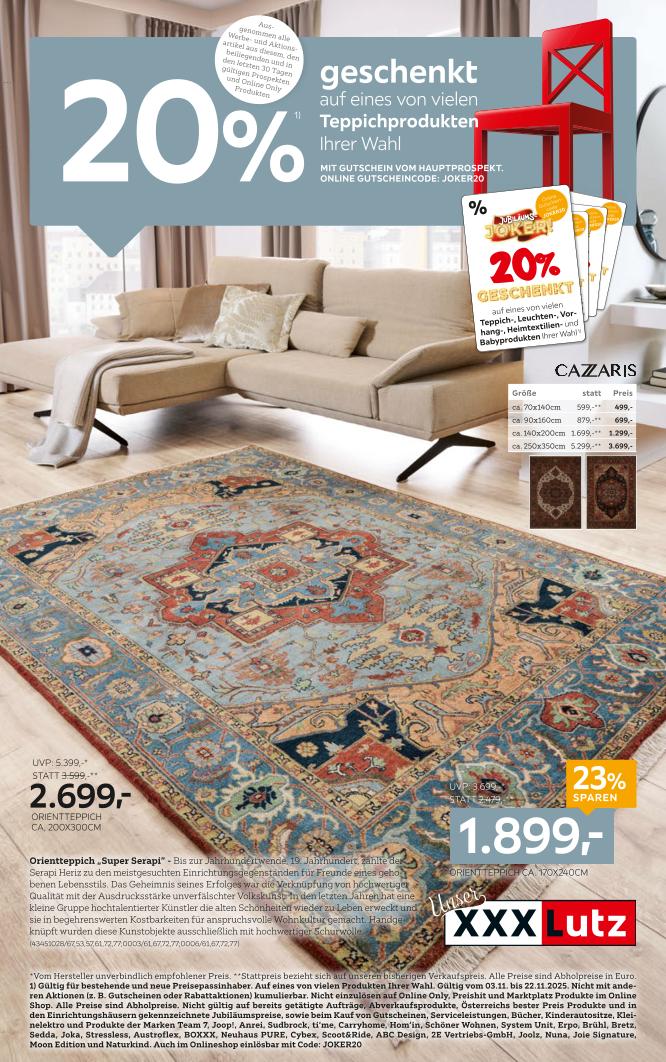 Prospekt von XXXLutz