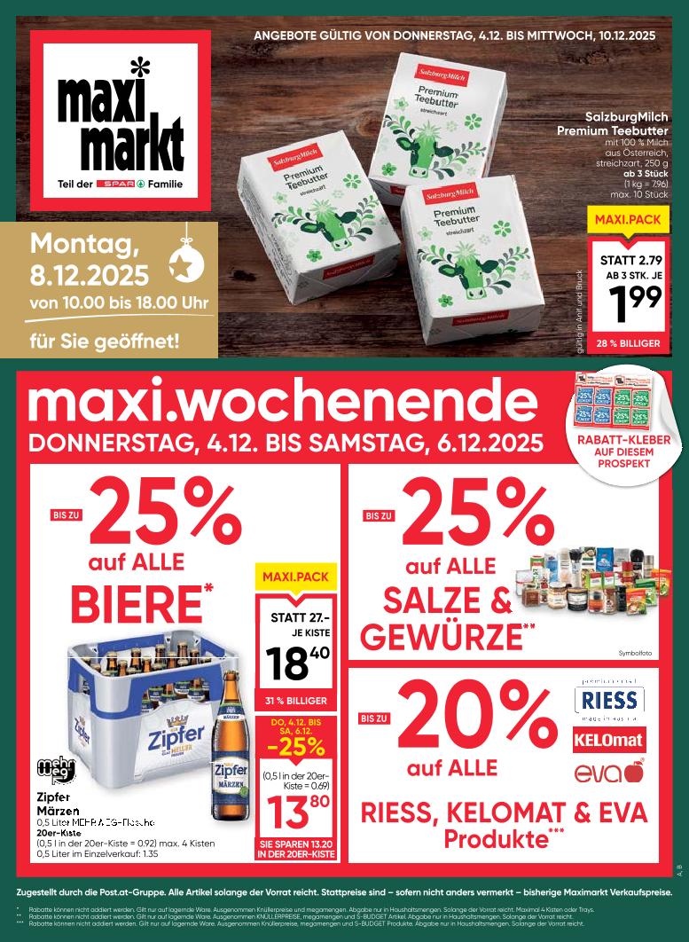 Prospekt von Maximarkt