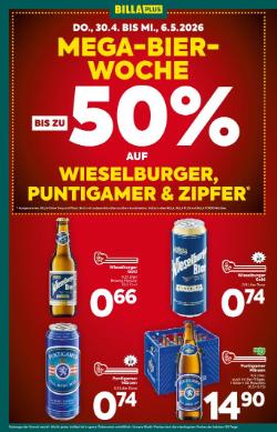 Titelbild des Prospekts von BILLA PLUS Burgenland