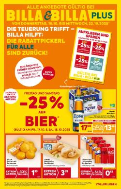 Titelbild des Prospekts von BILLA Oberösterreich