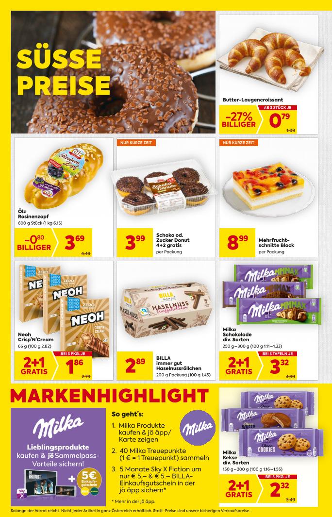 Prospekt von BILLA
