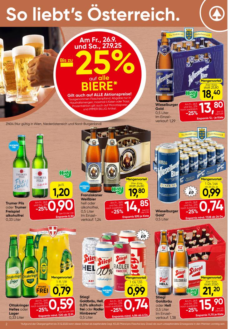 Prospekt von SPAR