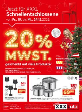 Titelbild des Prospekts von XXXLutz