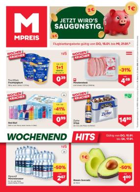 Titelbild des Prospekts von MPREIS Oberösterreich