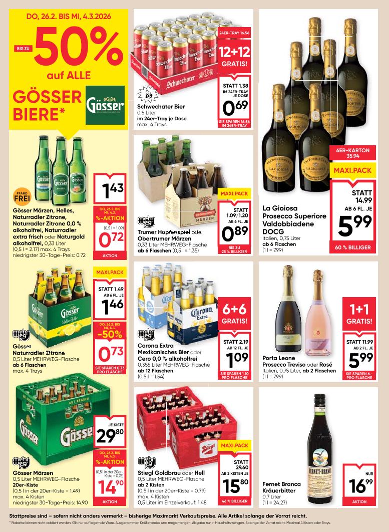 Prospekt von Maximarkt