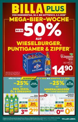 Titelbild des Prospekts von BILLA PLUS Steiermark