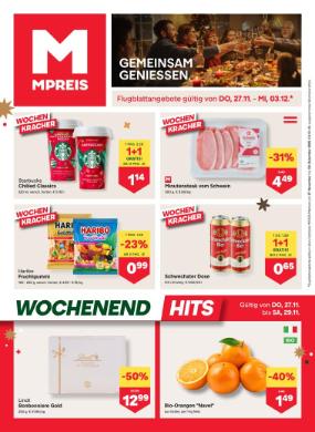 Titelbild des Prospekts von MPREIS Osttirol