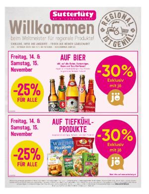 Titelbild des Prospekts von Sutterlüty