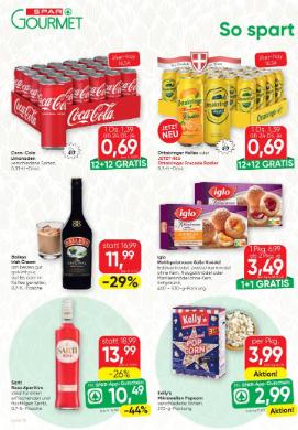 Titelbild des Prospekts von SPAR Gourmet