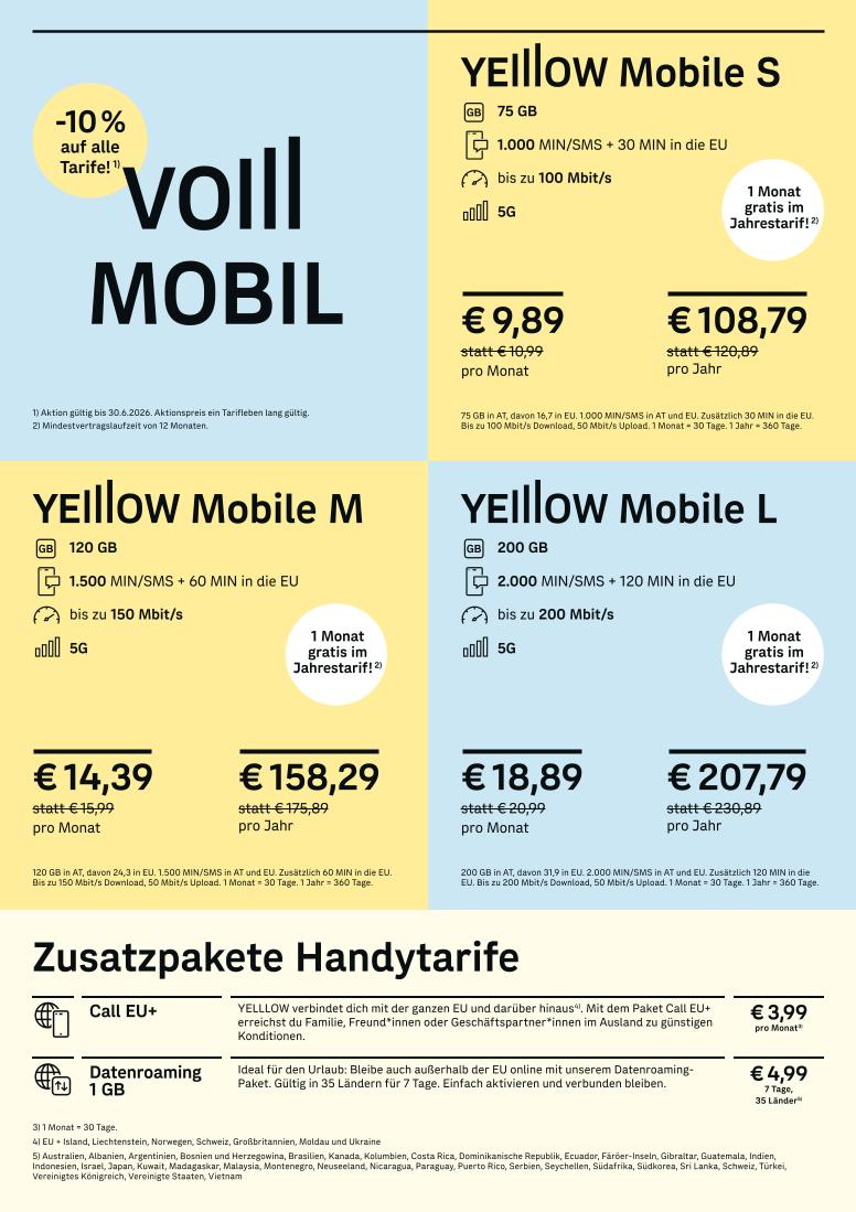 Prospekt von Österreichische Post