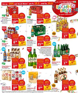 Titelbild des Prospekts von INTERSPAR TRL