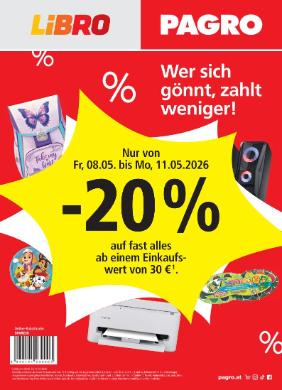 Titelbild des Prospekts von PAGRO & LIBRO