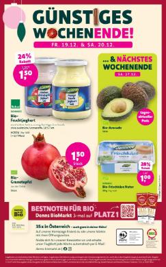 Titelbild des Prospekts von Denns BioMarkt