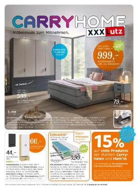 Titelbild des Prospekts von XXXLutz