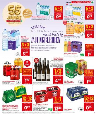 Titelbild des Prospekts von INTERSPAR TRL