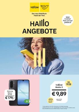 Titelbild des Prospekts von Österreichische Post