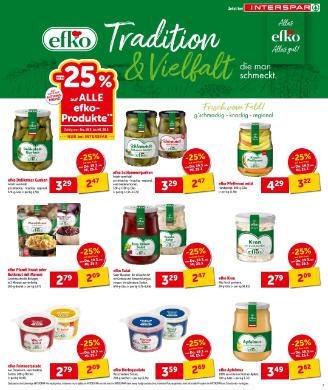 Titelbild des Prospekts von INTERSPAR OÖ