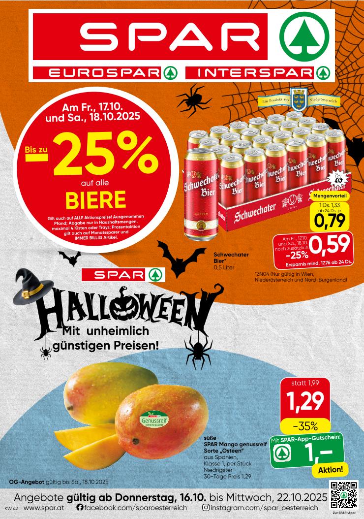 Prospekt von SPAR
