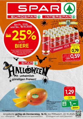 Titelbild des Prospekts von SPAR W / NOE / BGLD