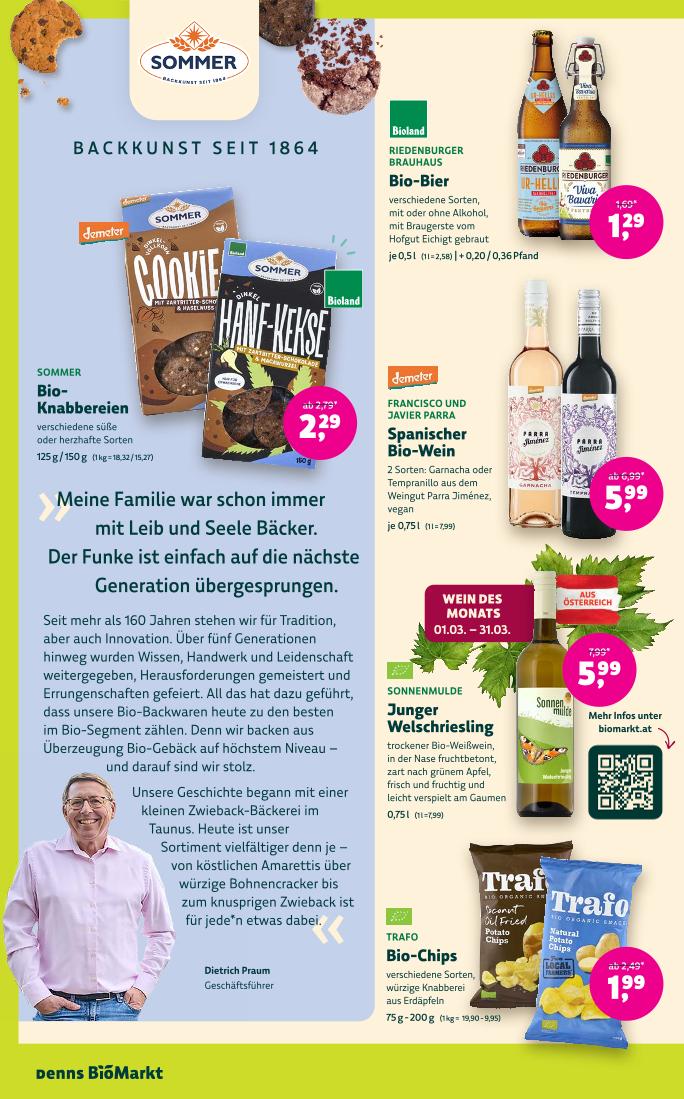 Prospekt von Denns BioMarkt