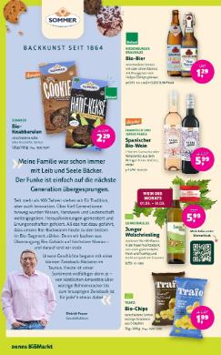 Titelbild des Prospekts von Denns BioMarkt