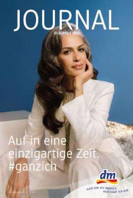 Titelbild des Prospekts von dm drogerie markt Journal